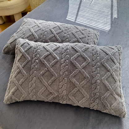 Velvet Pillow Covers — Eight Colors, Single or Pair