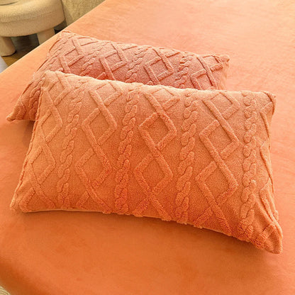 Velvet Pillow Covers — Eight Colors, Single or Pair