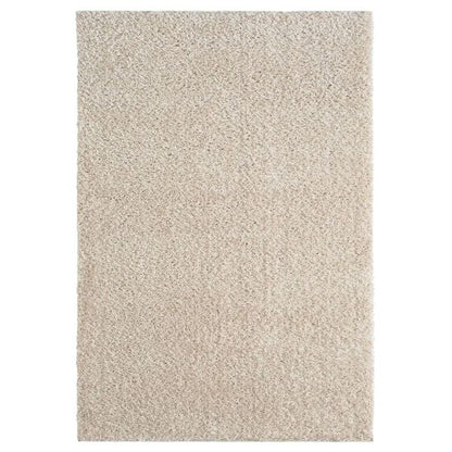 Merino Shaggy Area Rug — Beige, 5 x 7 ft